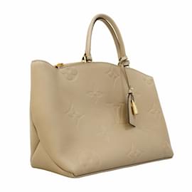 Louis Vuitton-Bolsa Louis Vuitton Monogram Empreinte Grand Palais MM-Cinza