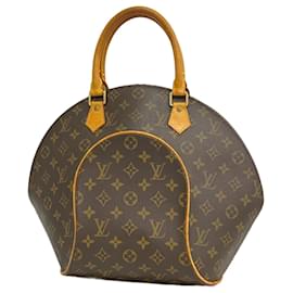 Louis Vuitton-Louis Vuitton Monogram Ellipse MM Handbag-Brown