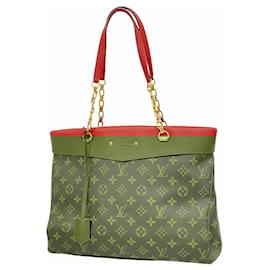 Louis Vuitton-Louis Vuitton Monogram Pallas Shopper Tote Bag-Fuschia