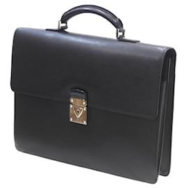 Louis Vuitton-Louis Vuitton Ragit Bag Epi Noir-Black