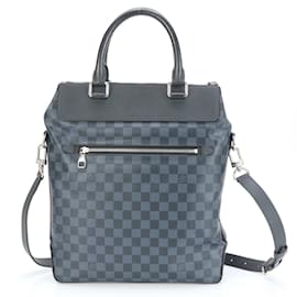 Louis Vuitton-Louis Vuitton Damier Cobalt Greenwich Shoulder Bag-Other,Navy blue