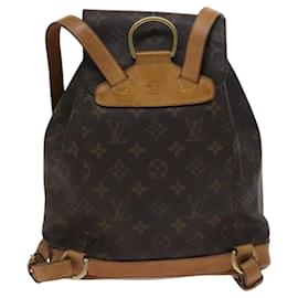 Louis Vuitton-LOUIS VUITTON Monogram Montsouris MM Backpack M51136 LV Auth BD156-Monogram
