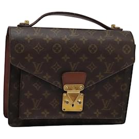 Louis Vuitton-LOUIS VUITTON Monogram Monceau 26 Shoulder Bag M51187 LV Auth BD504-Monogram