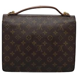 Louis Vuitton-LOUIS VUITTON Monogram Monceau 26 Shoulder Bag M51187 LV Auth BD504-Monogram