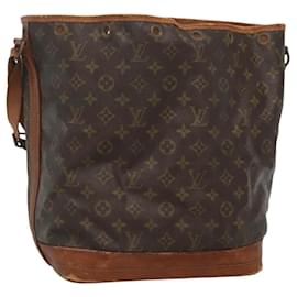 Louis Vuitton-LOUIS VUITTON Monogram Noe Shoulder Bag M42224 LV Auth MY016-Monogram