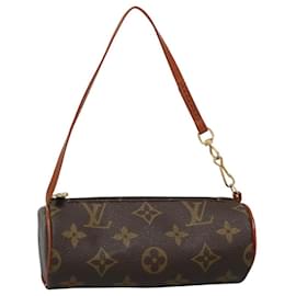 Louis Vuitton-LOUIS VUITTON Monogram Papillon Pouch LV Auth ar13336-Monogram