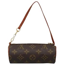 Louis Vuitton-LOUIS VUITTON Monogram Papillon Pouch LV Auth ar13336-Monogram
