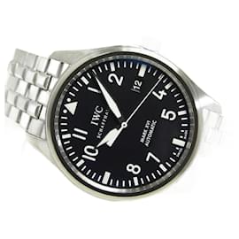 IWC-IWC mark16 black SS Bracelet Ref.IW325504 Mens-Silvery