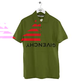 Givenchy-Cotton polo-Red