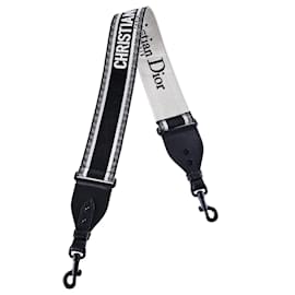 Dior-Dior shoulder strap-Black,White
