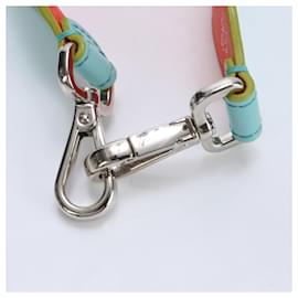 Fendi-Fendi Strap You Blue Orange Leather Shoulder Strap-Blue,Orange