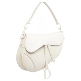 Dior-Saddle Dior bag-White,Cream