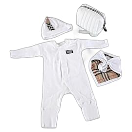 Burberry-Ensemble Burberry-Blanc