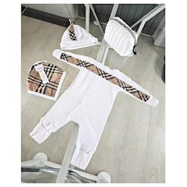 Burberry-Ensemble Burberry-Blanc