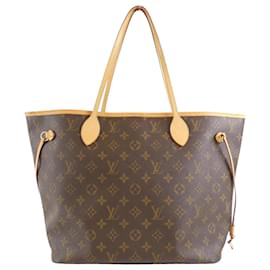 Louis Vuitton-Louis Vuitton Neverfull MM-Marrom