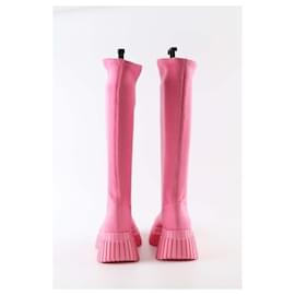 Autre Marque-Pink boots-Pink