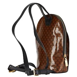 Céline-Celine Macadam Backpack-Brown,Black