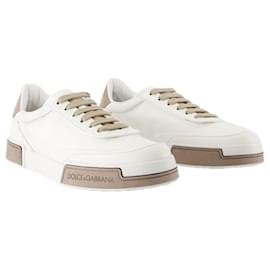 Dolce & Gabbana-Sneakers - Dolce&Gabbana - Leather - White-White