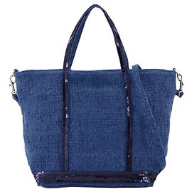 Cabas S Crossbody - Vanessa Bruno - Lin - Bleu Bleu