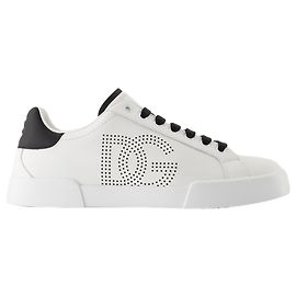 Dolce & Gabbana Baskets - Dolce&Gabbana - Cuir - Blanc Blanc