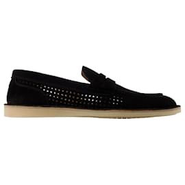 Dolce & Gabbana-Loaffers - Dolce&Gabbana - Leather - Black-Black