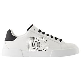 Dolce & Gabbana Baskets - Dolce&Gabbana - Cuir - Blanc Blanc