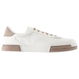 Dolce & Gabbana-Sneakers - Dolce&Gabbana - Leather - White-White