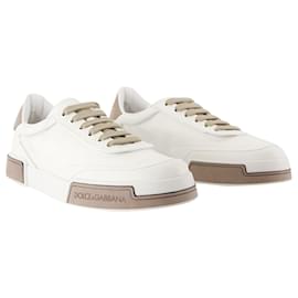 Dolce & Gabbana-Sneakers - Dolce&Gabbana - Leather - White-White