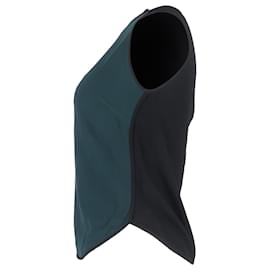 Sandro-Sandro Sleeveless Blouse in Green Viscose-Green