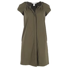 Robe Mini Luisa en Nylon Vert Olive de Diane Von Furstenberg Vert Vert olive