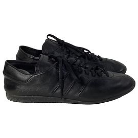 Y3 Sneakers basse Adidas Y-3 Giappone in pelle nera Nero