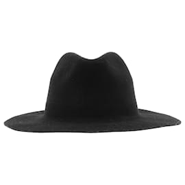 Autre Marque-NON SIGNE / UNSIGNED Hats T.cm 55 Wool-Black