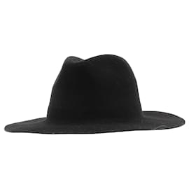 Autre Marque-NON SIGNE / UNSIGNED Hats T.cm 55 Wool-Black