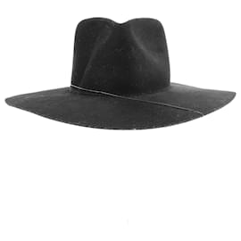 Autre Marque-JANESSA LEONE Hats T.International S Wool-Black