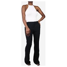 Alexander Mcqueen-Black trousers - size IT 44-Black