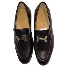 Mocasines París Hermès Negro
