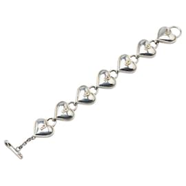 Tiffany & Co-Pulseira charm de coração com fecho Tiffany-Outro