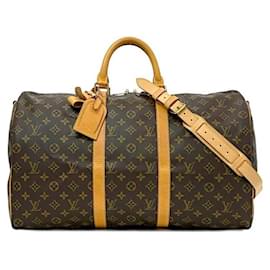 Louis Vuitton-Louis Vuitton Boston Bag-Brown,Beige