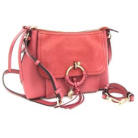 Bolsa de Ombro Joan da See by Chloé Rosa