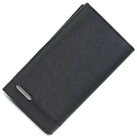 Bulgari-Bvlgari Bi-fold Long Wallet-Black