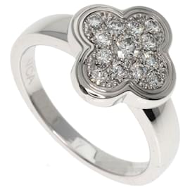 Van Cleef & Arpels-Van Cleef & Arpels Pure Alhambra Small Model Diamond Ring-Other