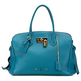 Louis Vuitton-Louis Vuitton Blue Veau Nuage Milla MM-Blue