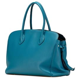Louis Vuitton-Louis Vuitton Blue Veau Nuage Milla MM-Blue