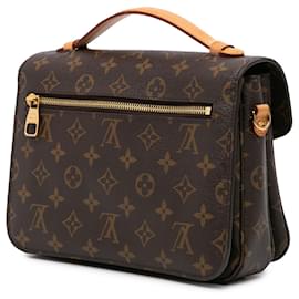 Louis Vuitton-Louis Vuitton Brown Monogram Pochette Metis-Brown