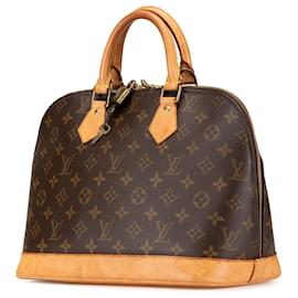 Louis Vuitton-Louis Vuitton Brown Monogram Alma PM-Brown