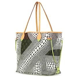 Louis Vuitton-Louis Vuitton Brown Yayoi Kusama Monogram Neverfull MM-Brown