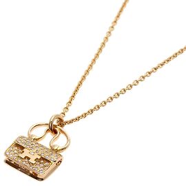 Hermès Collier Amulette Constance Hermes en or rose 18K Autre