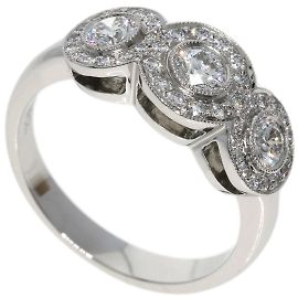 Tiffany & Co Tiffany Circlet Diamond Ring in Platinum Other