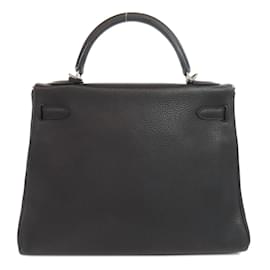 Hermès-Hermes Kelly 32 Inner Stitching Handbag-Black