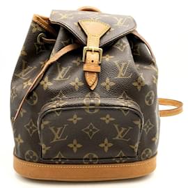 Louis Vuitton-Louis Vuitton Mini Montsouris Backpack-Brown